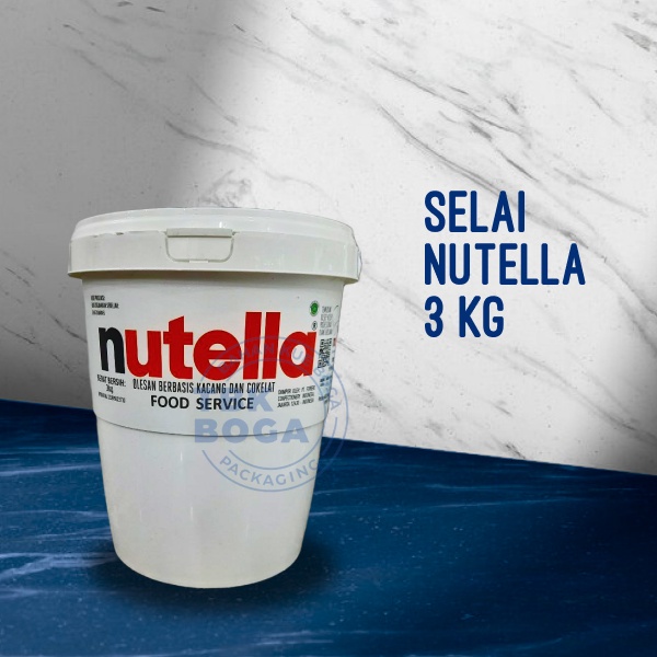 

Selai Nutella ( 3 kg ) Coklat Dark Hazelnut Food Service Cokelat