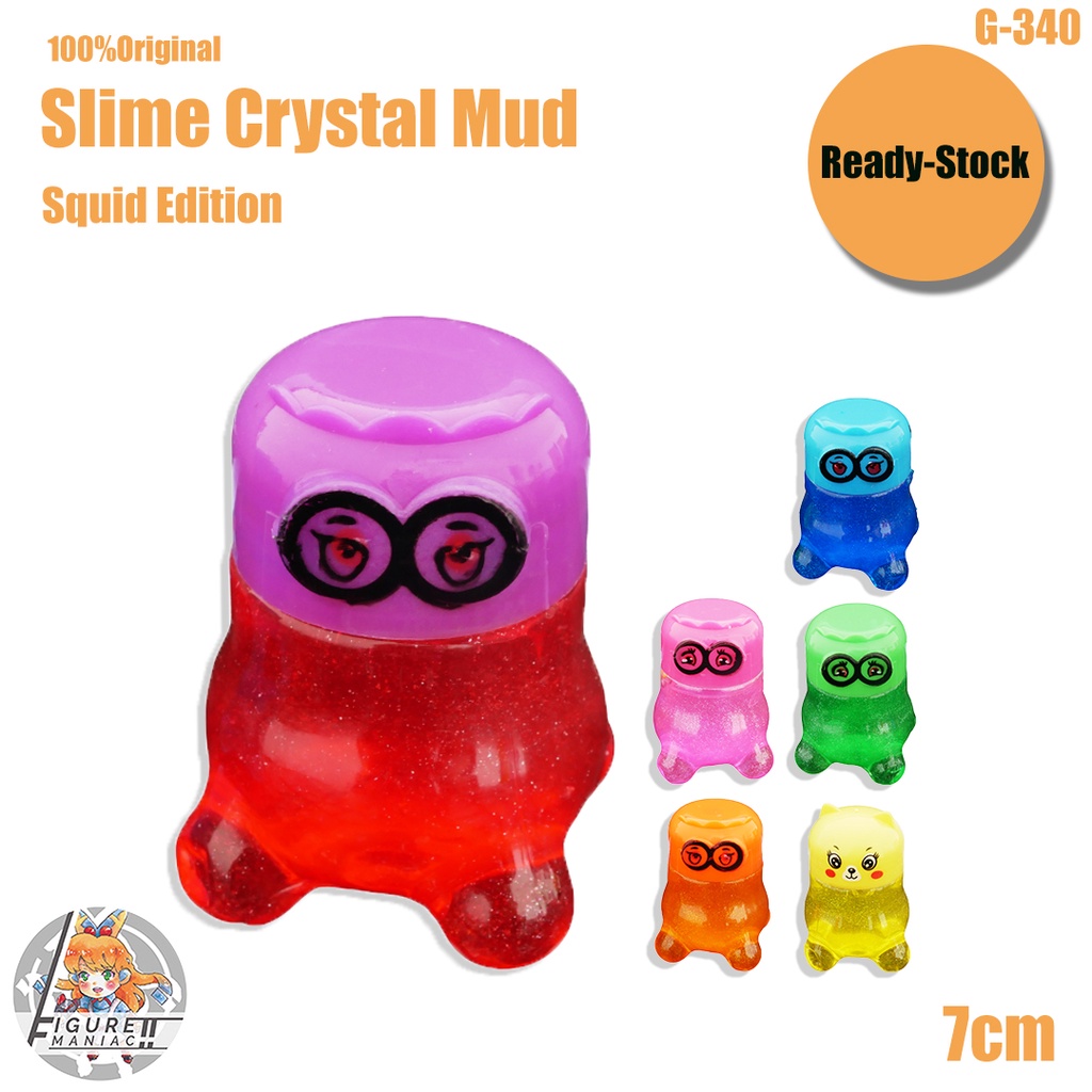 Mainan Anak - Slime SQUID Edition Import Premium Slime Lucu Cute Slime Aman Crystal Mud Galaxy Mud