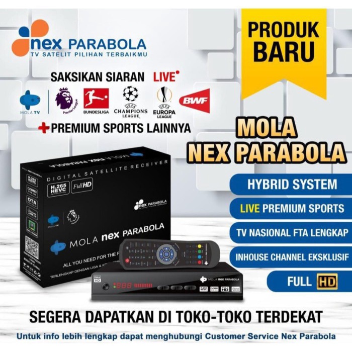 Nex Parabola Mola Hitam OBRAL