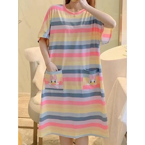 Dress Korea Spandex Premium Oversize Super Jumbo Daster Jumbo Import