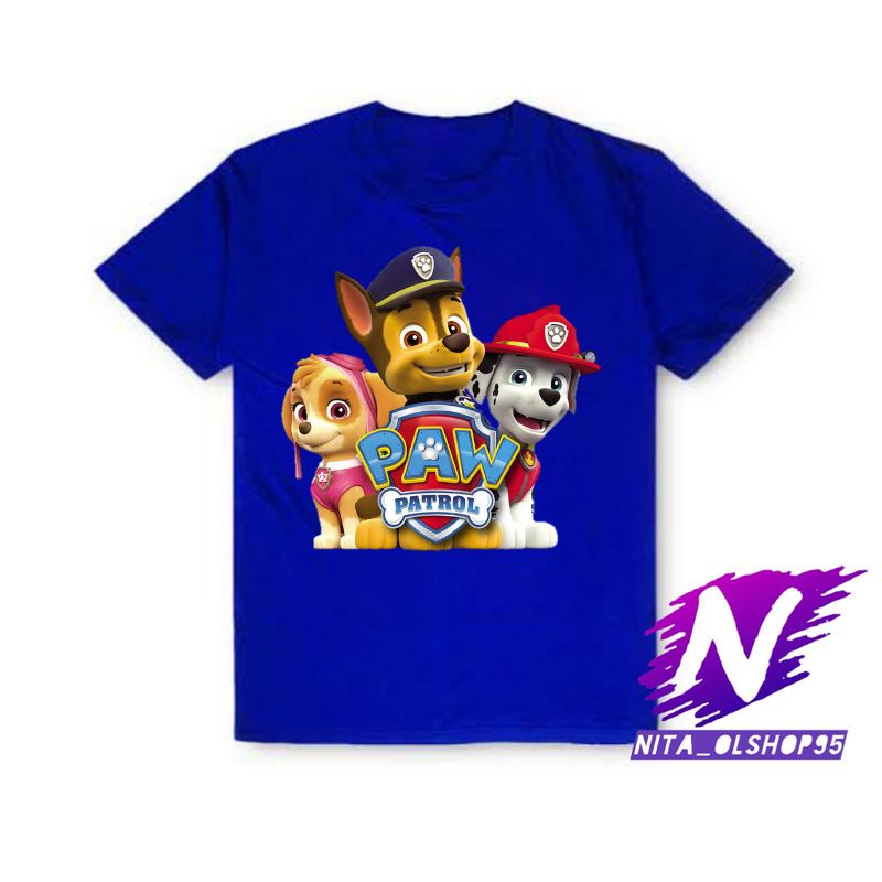 paw patrol baju anak kaos anak pawpatrol