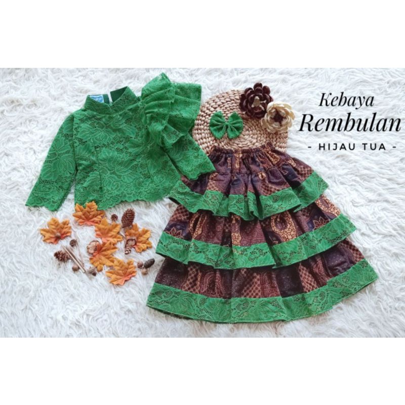 KEBAYA ANAK / DEWASA / KEBAYA REMBULAN / KEBAYA REMBULAN COUPLE MOMS KIDS