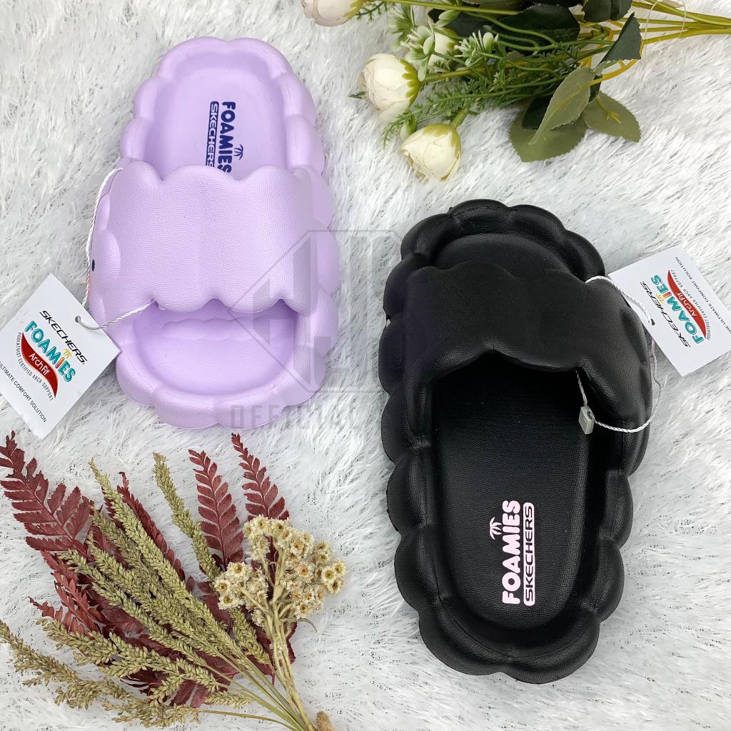 Sandal Selop Anak Perempuan Cloud Awan Korean Style Eva Ringan Terbaru Slip On Jelly Cute Sandal Slop Wanita Anak Anak