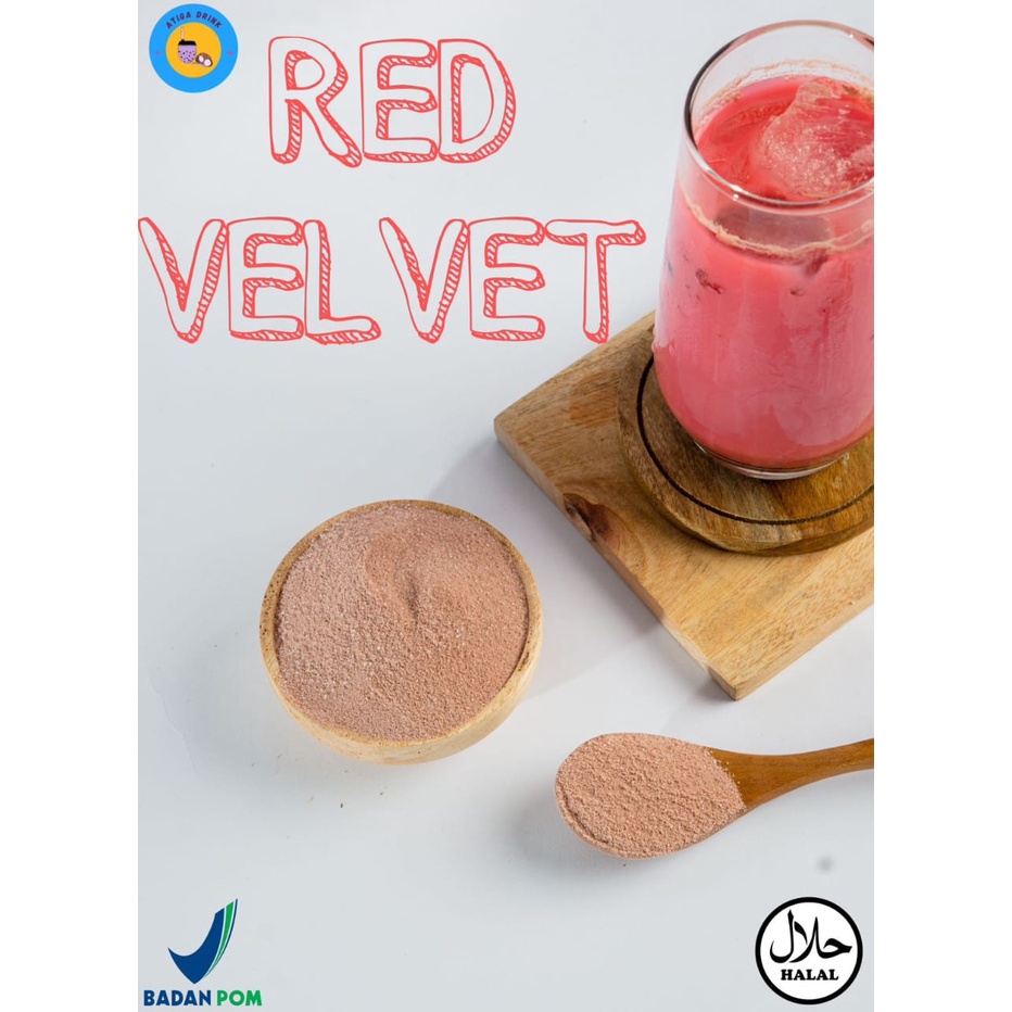 Bubuk Minuman RED VELVET Powder 1000g