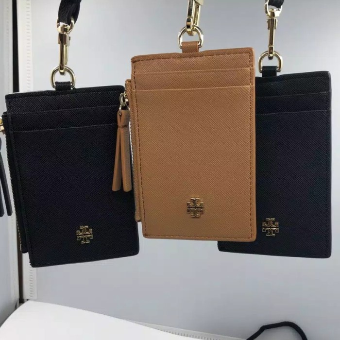 

*#*#*#] Name Tag Holder Tory Burch ID card Holder Gantungan ID Card