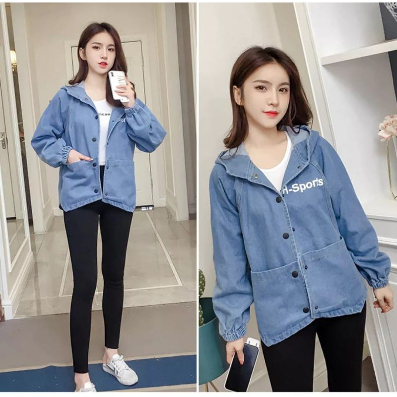 Jaket Jins Wanita Murah Jaket Jeans Wanita Jumbo Oversize Jacket Jins Levis Cewek Remaja  Jaket Jens