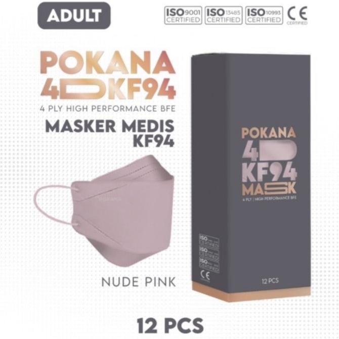 Masker Pokana KF94 Medis isi 12 pcs