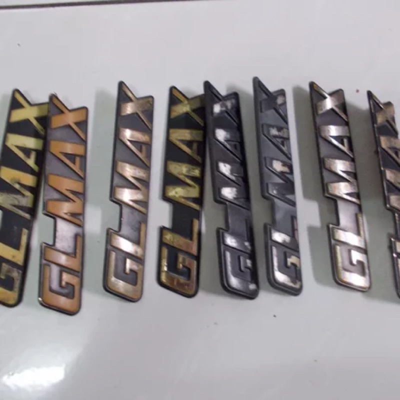 emblem kempolan aki gl max gl pro original copotan