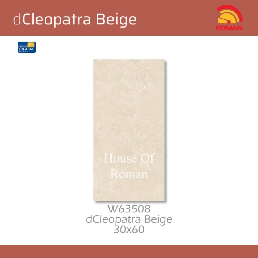 ROMAN KERAMIK DCLEOPATRA BEIGE 30X60 W63508 (ROMAN HOUSE OF ROMAN)