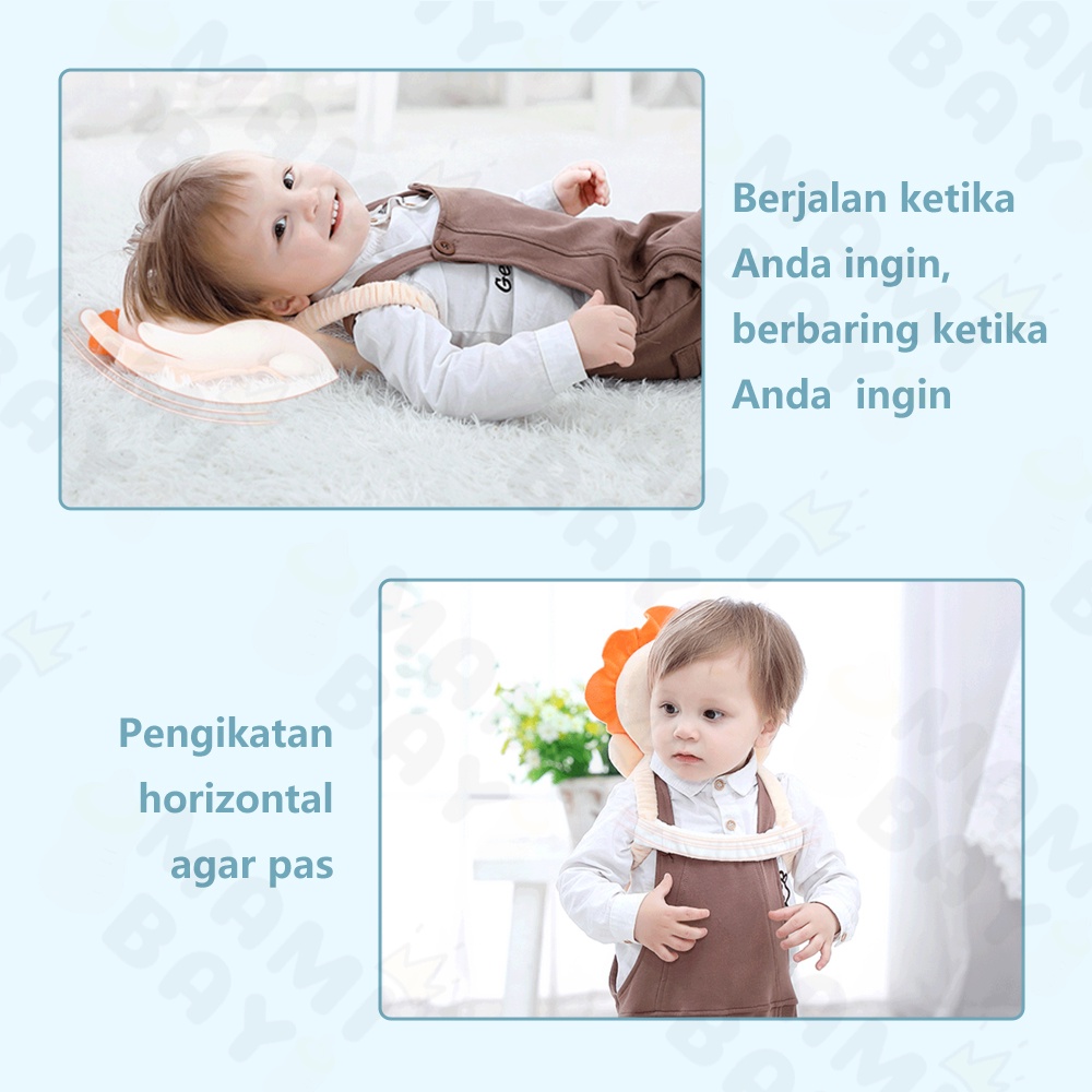 Mamibayi Bantal Pelindung Kepala Bayi Anti Jatuh Baby Head Protector Bantal Belajar Jalan Baby