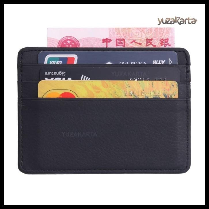 

Dompet Kulit Minimalis Simpel Kartu Id Card Holder Slim Tipis