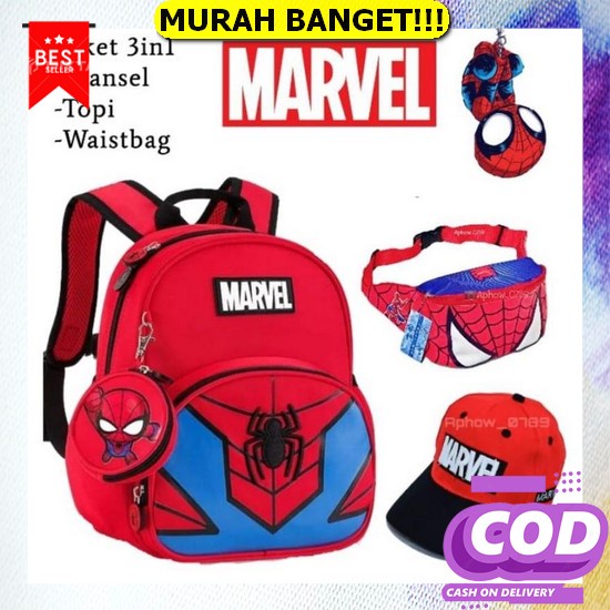 Tas Ransel Anak Perempuan Sekolah Sd Backpack Remaja Sma Aesthetic Pria Smp Mini Anti Air Import Ala