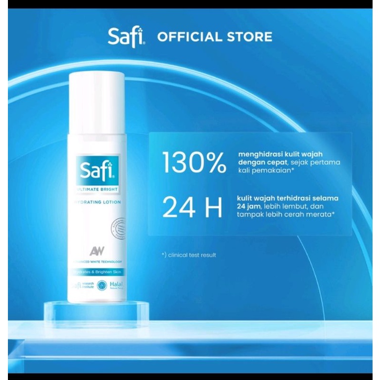 SAFI ULTIMATE BRIGHT HYDRATING LOTION