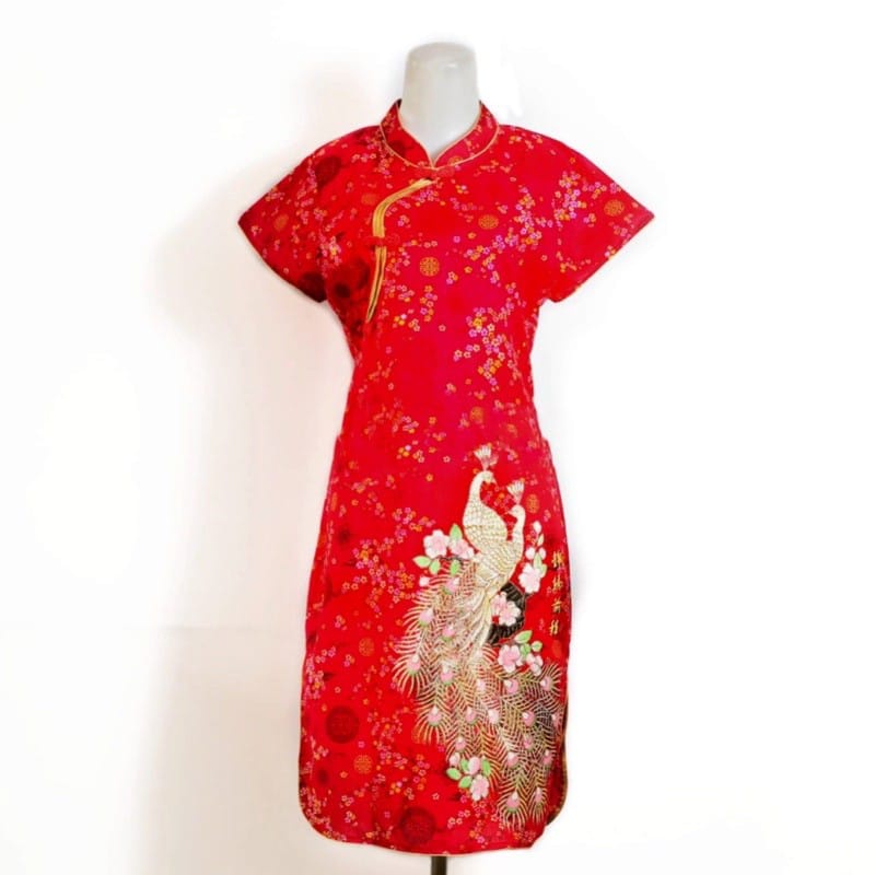 CHEONGSAM DRESS WANITA DEWASA IMLEK SINCIA TERBARU 2023