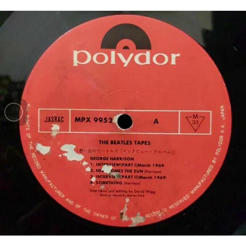 Vinyl Piringan Hitam 12&quot; The Beatles Tapes