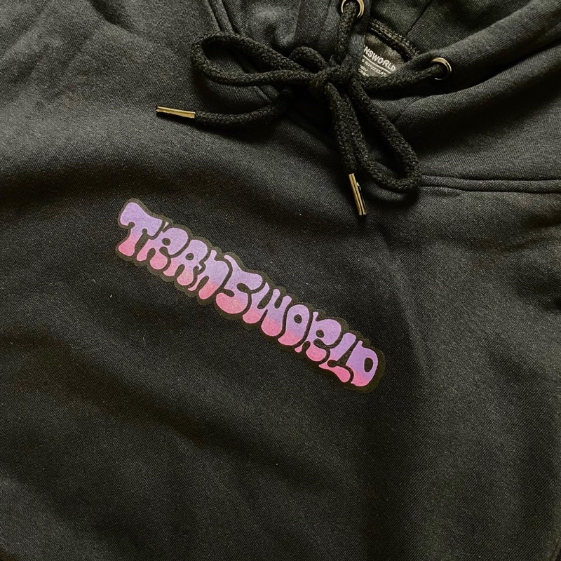 Transworld Sweater Hoodie Graphit Black