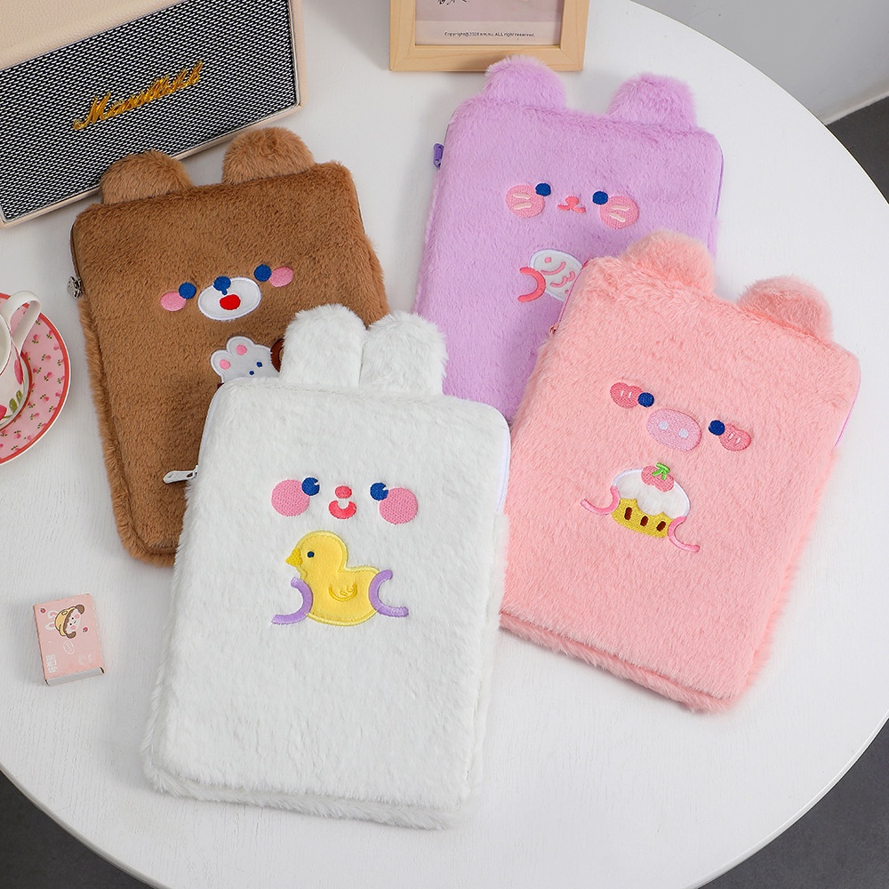 Pouch Laptop/Ipad Cute Karakter Korean Style Ukuran Universal 9.7/10.5/11 inches Import