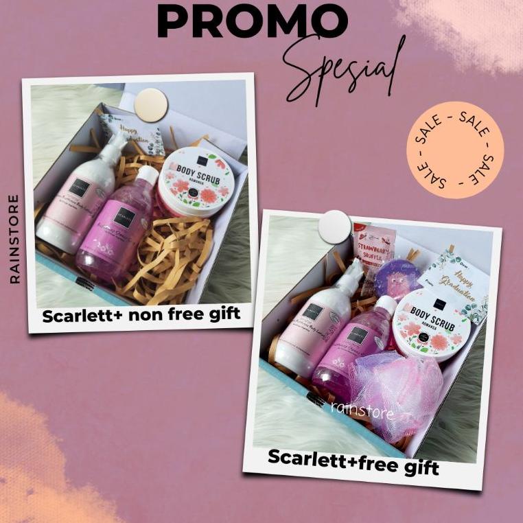 

[Seri][I47F]㊛| HAMPERS GIFT BOX SCARLETT/HAMPERS BIRTHDAY/WEDDING/GRADUATION(BEBAS REQ VARIAN TULIS DINOTE) terviral