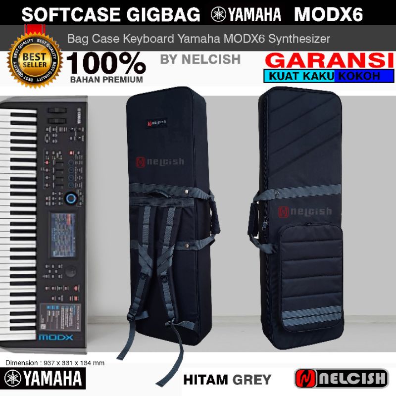 Softcase Gigbag Tas Keyboard Yamaha MODX6 Synthesizer Bag Case Modx-6 by NELCISH
