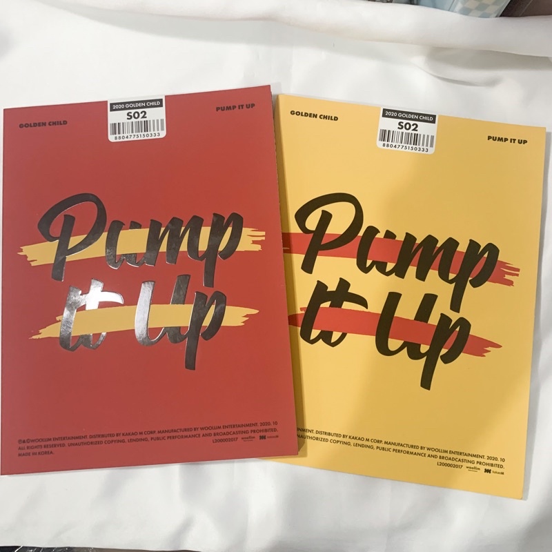 [UNSEALED] ALBUM ONLY PUMP IT UP GOLDEN CHILD