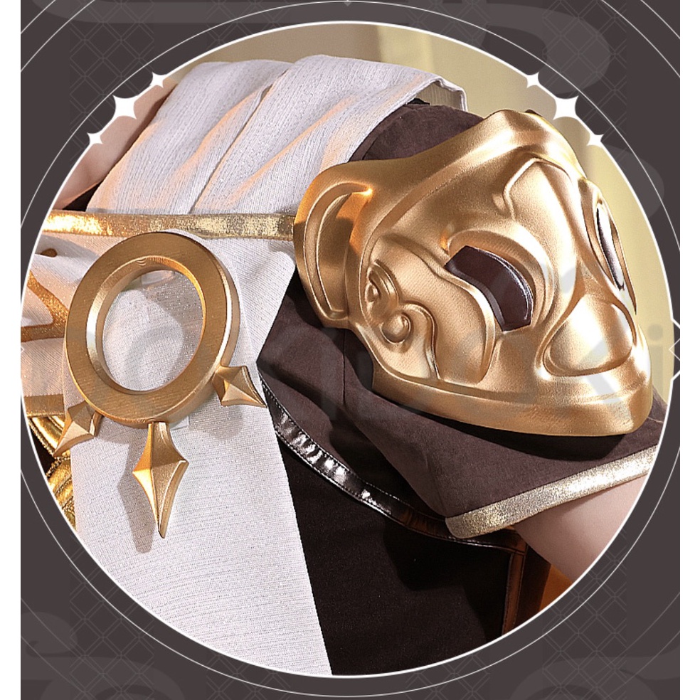 Traveler Aether Cosplay Game Genshin Impact Cosplay Costume DokiDoki-SSR Cosplay Halloween Traveler Aether Cosplay