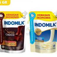 

WOW MURAH Susu Indomilk Kental Manis Putih / Coklat Pouch 545gr**