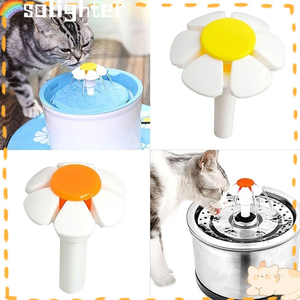 Solighter 3 Pcs Fountain Nozzle Universal Suku Cadang Pengganti Dispenser Air Kucing