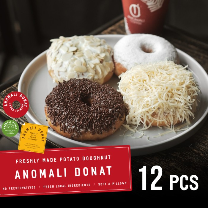 

Anomali Coffee Paket Donat 12 Pcs Tx0477
