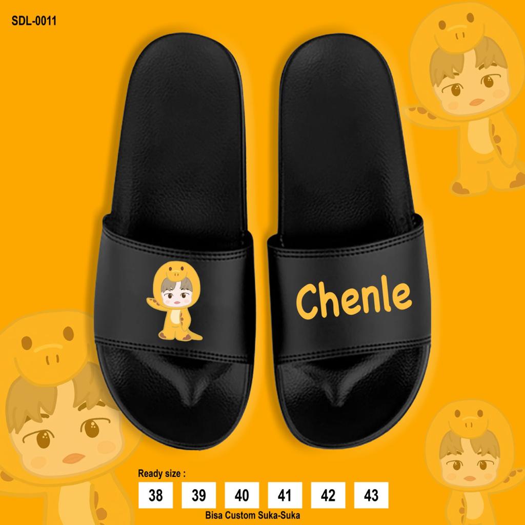 SANDAL SLOP NCT DINO / SANDAL KPOP / SENDAL SLIPER / CUSTOM SENDAL