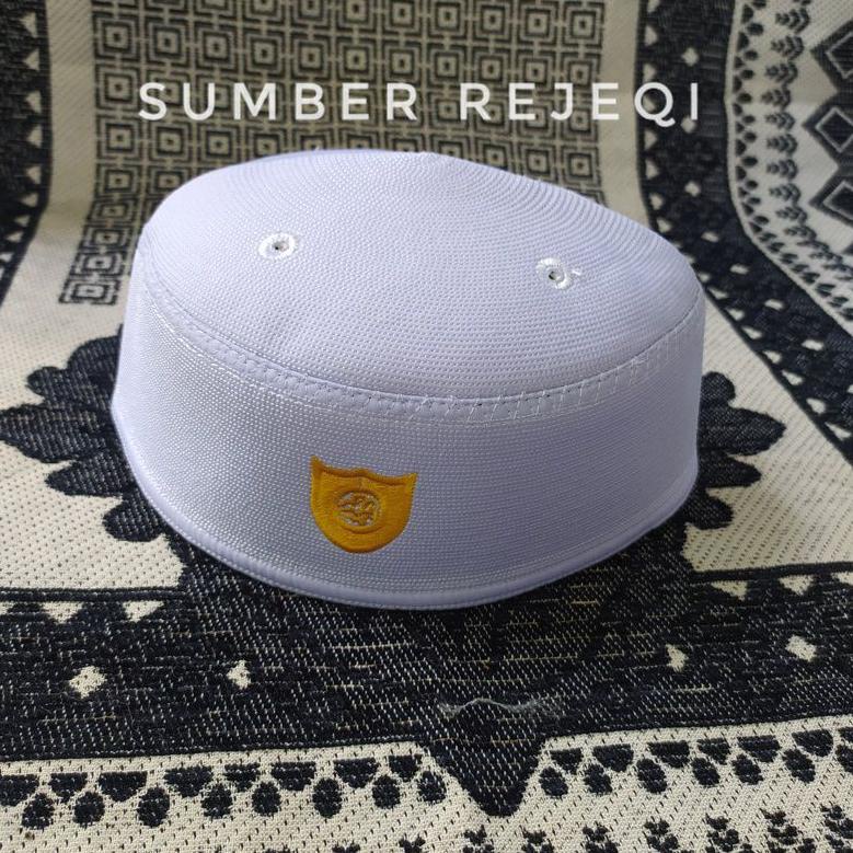 ㊋ Peci Malaysia Putih Peci malaysia original abdul Karim peci malaysia terompah peci malaysia motif 