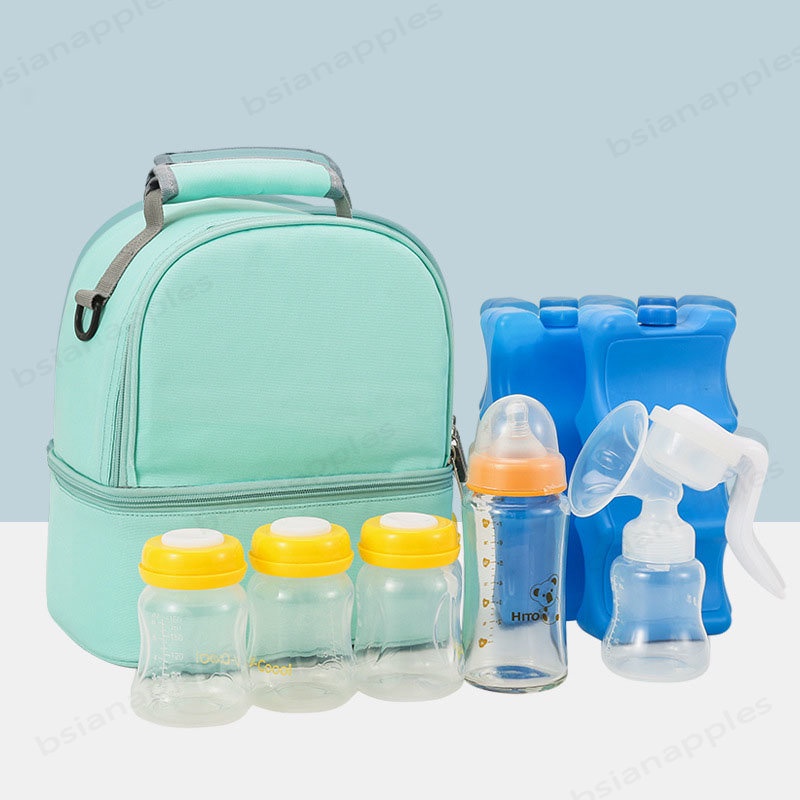 Cooler Bag Tas ASI | Tas Bayi waterproof | Multi-Function Diaper Bag  Cooler Bag ASI ASI terisolasi portabel Cooler bag asi tas penyimpanan asi sling cooler bag tas asi