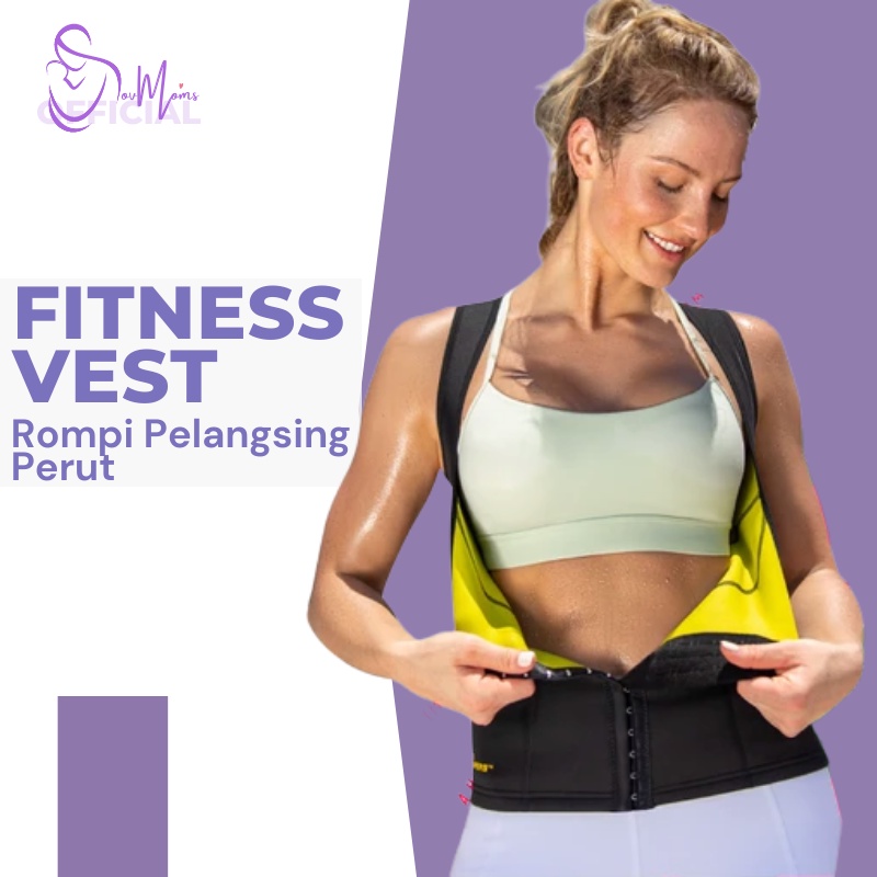 Korset Dalaman Rompi Wanita Baju Olahraga Gym Pengecil Perut Pembakar lemak Rompi Vest Korset Pelangsing Pakaian Dalam Wanita Slimming Cami Cincher Tanktop Premium Original Termurah