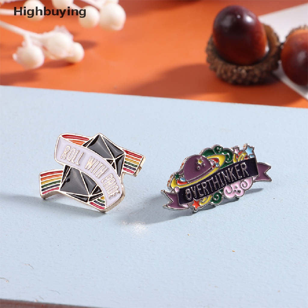 Hbid Kreatif Enamel Pin Kerah Lencana Pin Enamel Bros Lucu Fashion Perhiasan Alloy Aksesoris Pakaian Tetesan Minyak Bros Hadiah Glory