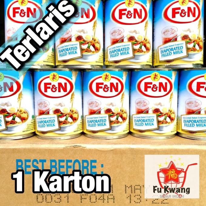 

[Khusus Gosend] Susu Evaporasi FN F&N 1 karton TERLARIS TERPERCAYA ORIGINAL