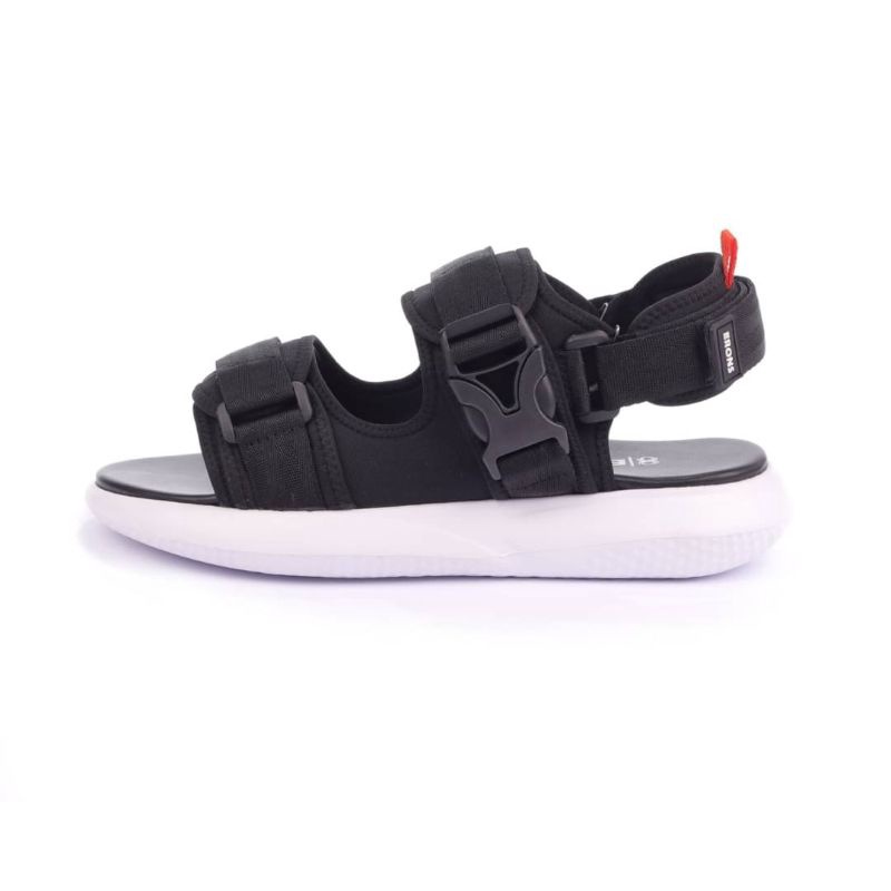 ERONS - VERO BLACK WHITE | SANDAL TRAVELLING PRIA&WANITA