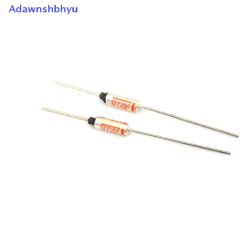 Adhyu 5pcs SF139E Sefuse Cutoffs NEC Thermal Fuse142°C 142derajat Celcius 10A 250V ID