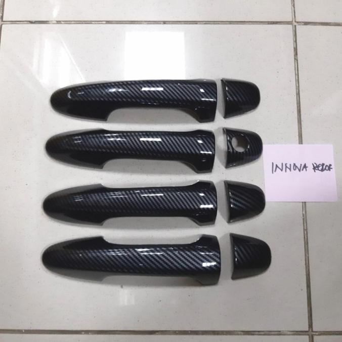 Cover Handle Mobil Toyota INNOVA Reborn 2016-2021 Carbon