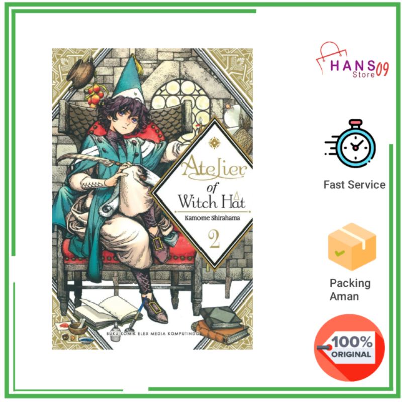 Atelier of Witch Hat  2 - Bookpaper