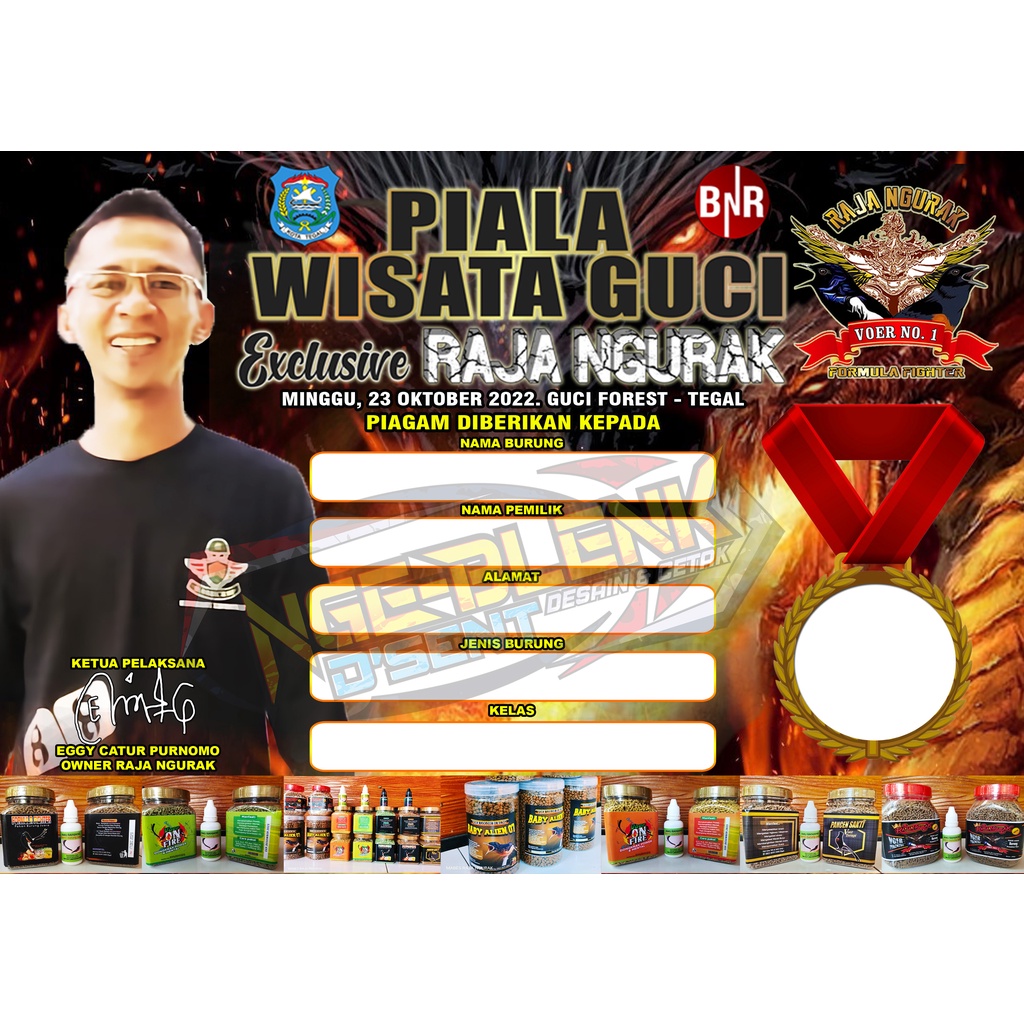 

PIAGAM LOMBA BURUNG BERKICAU