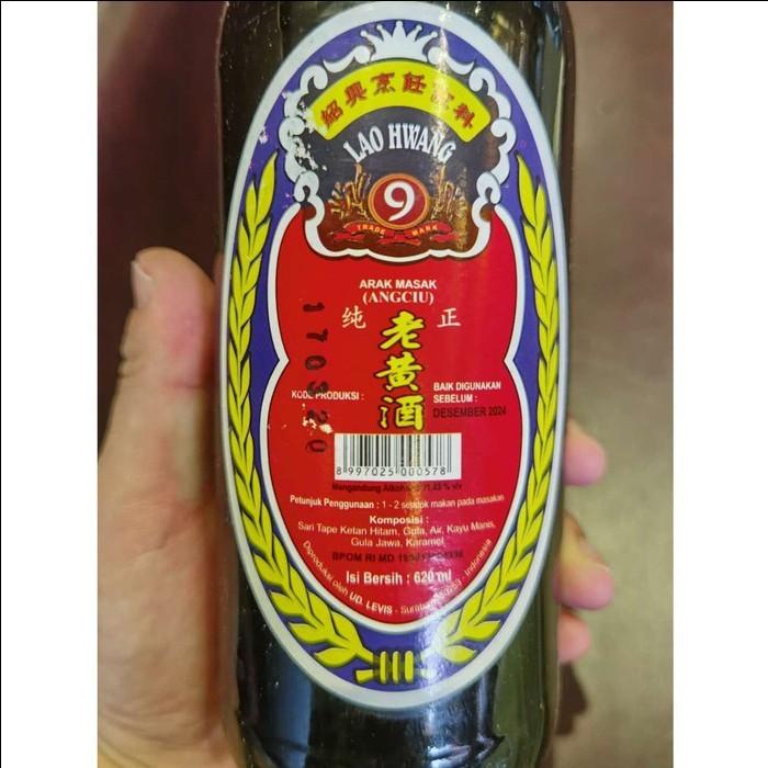 

Angciu Ang Ciu Arak Masak Lao Huang Jiu 1 Botol Isi 600 Ml Best Seller