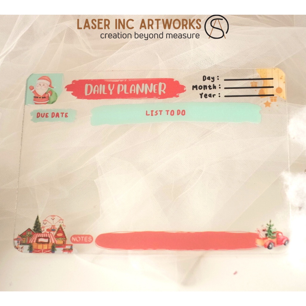 

Daily Planner Merry Christmas | Gift Souvenir Hampers | Hadiah Custom