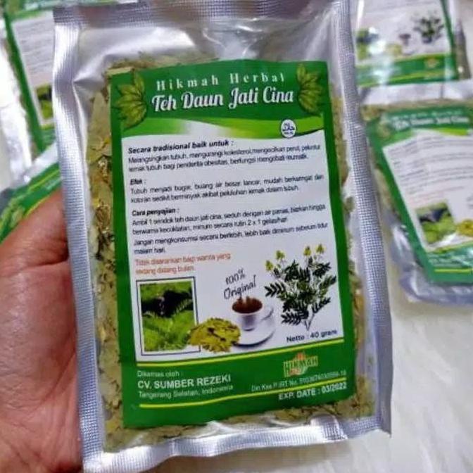 

[BISA COD] Teh Daun Jati Cina / Teh Diet Herbal China 40gr