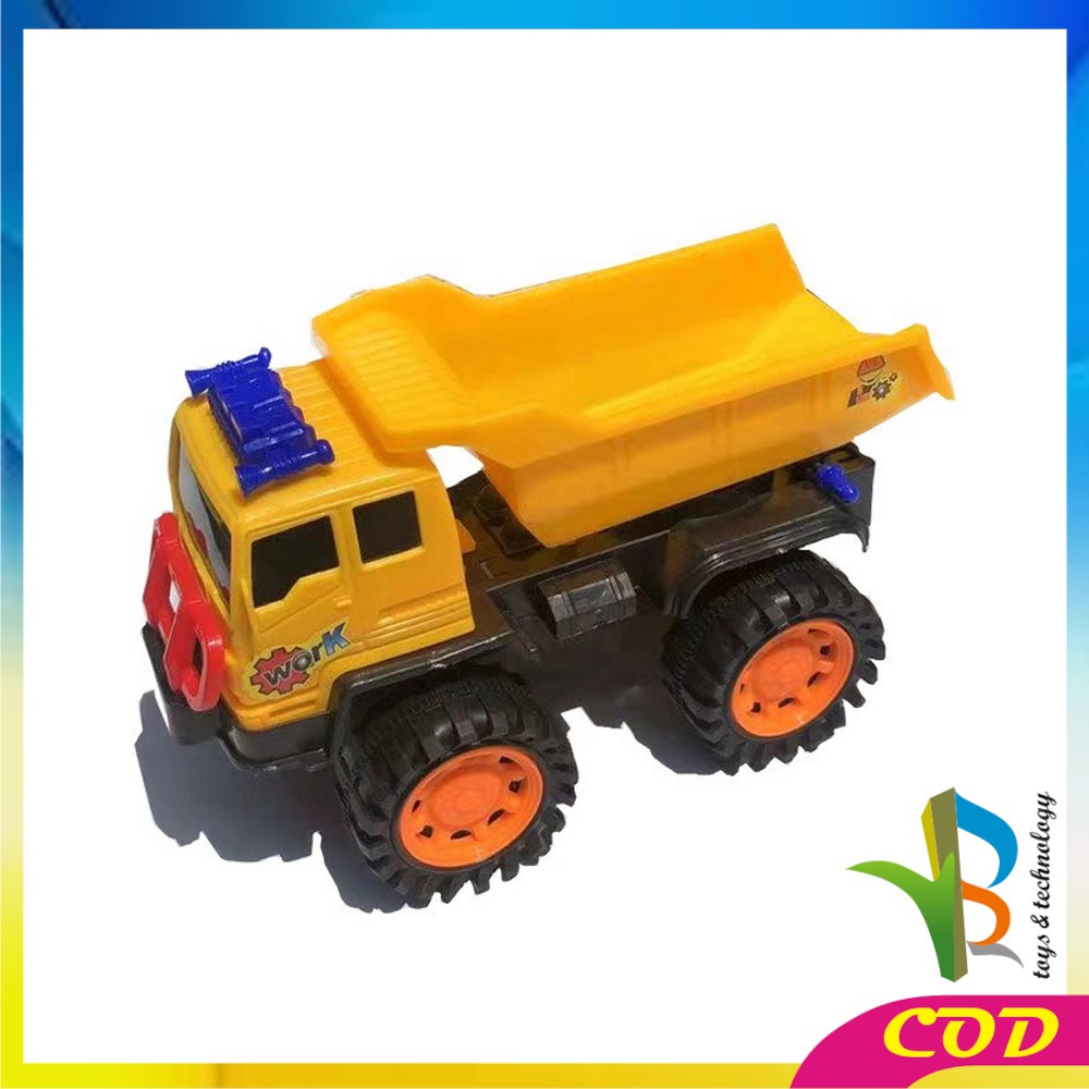 RB-M188 Mainan Anak Mobil Mobilan Truk Besar Mainan Truk Pasir Dump Truck / Mobil Beko Excavator