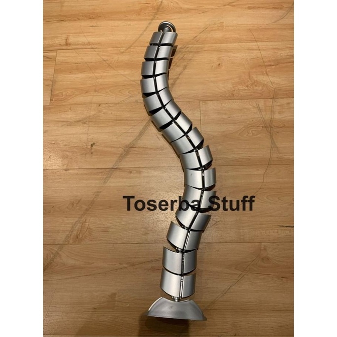 SNAKE CABLE BELALAI GAJAH JALUR KABEL DUCT SPIRAL MEJA KERJA KANTOR Non COD
