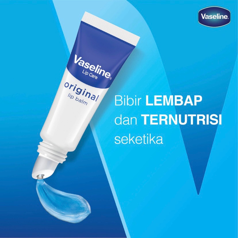 Vaseline Lip Care Tinted | Lip balm Original - Vaseline Lip Therapy Moisturizer Pelembab Bibir