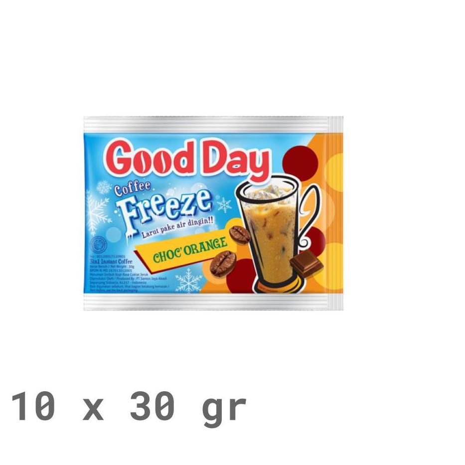 

NUZ Good Day Coffee Freeze Choc'O'range 10 x 30 gr