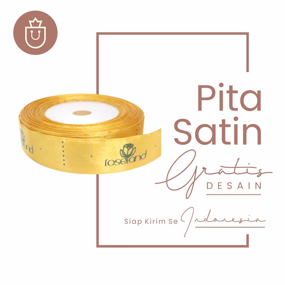 

7.7 BRANDS FESTIVAL Pita Satin Custom Sablon | Paling Murah! Free Desain
