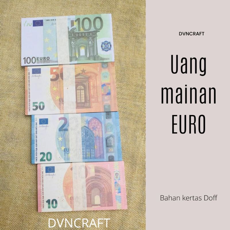 Uang Mainan EURO