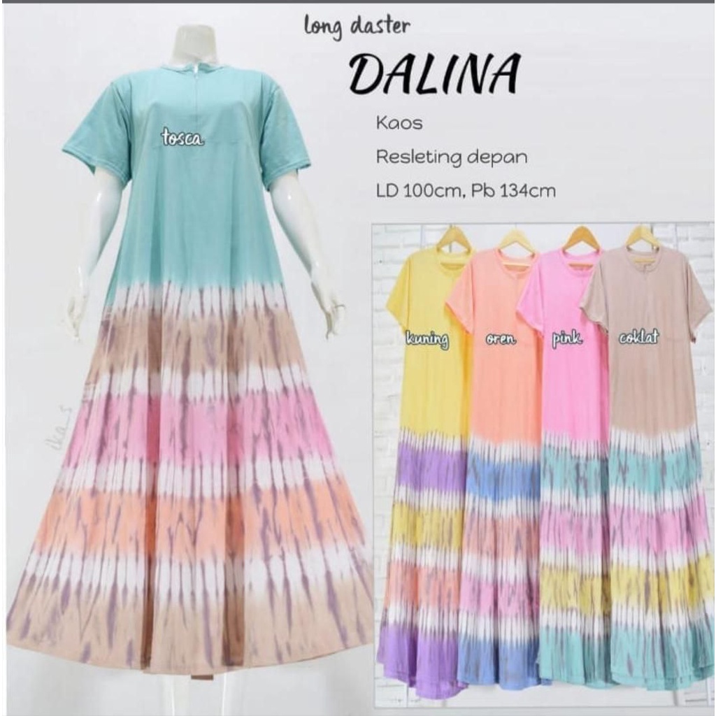 DASTER KAOS JUMBO PANJANG LENGAN PENDEK BUSUI BUMIL KEKINIAN KATUN ADEM MURAH