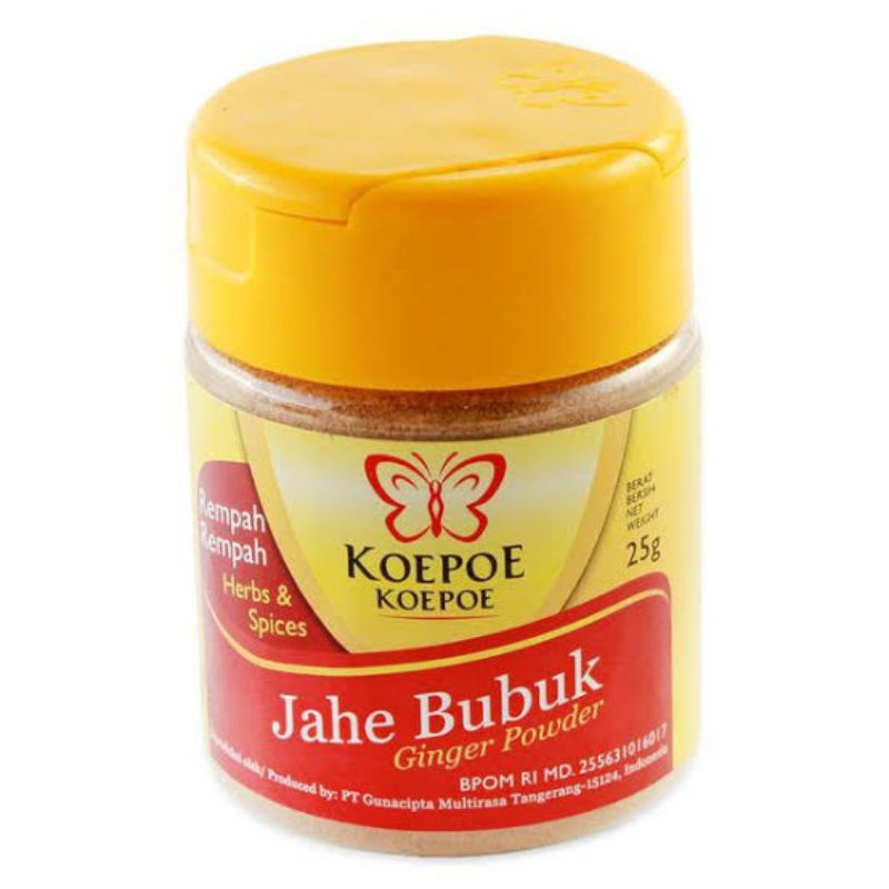 

KOEPOE KOEPOE Bumbu Rempah Jahe Bubuk 25gr Ginger Powder